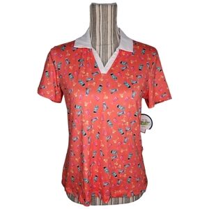 Coral Bay Golf V-Neck Short Sleeve Shirt
